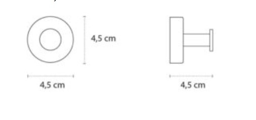 Cuier 2201 CROM MODERNO [2]