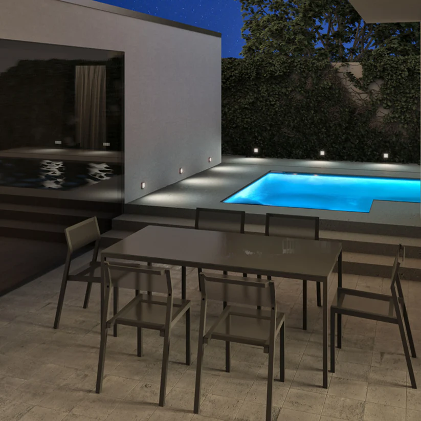 DEJAVU SQ 9 - Corp de iluminat pătrat LED încastrat [5]