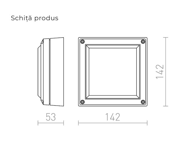 DELTA 145 MONTAT PE SUPRAFAȚĂ - lumină de exterior [2]