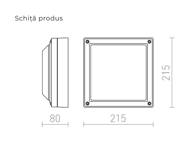 DELTA 215 MONTAT PE SUPRAFAȚĂ - lumină de exterior [2]
