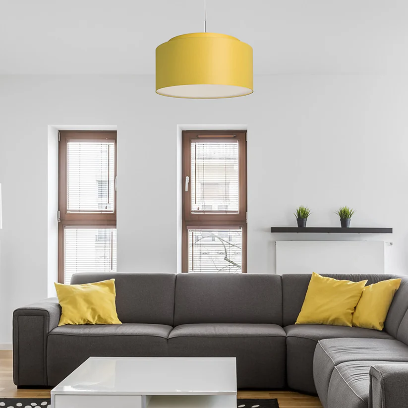 Abajur textil pentru lampă – DOUBLE 55/30 [3]