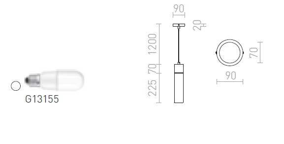 EIGHT SUSPENDAT - Corp de iluminat suspendat [5]