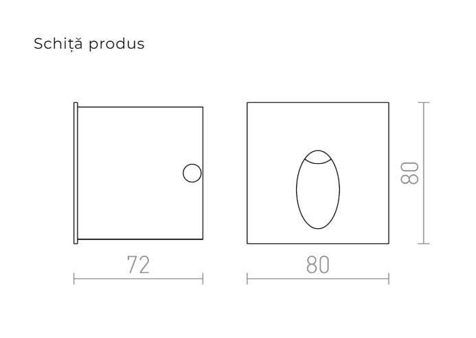 ELICA PĂTRAT - Corp de iluminat exterior [2]