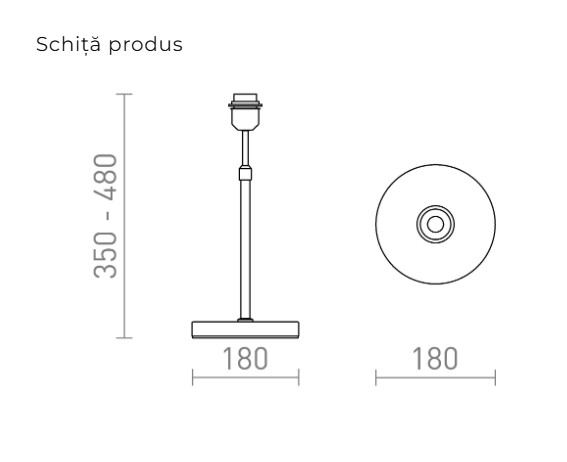 EMMETT – Bază de masă pentru lampă [3]