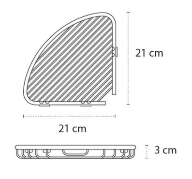 Etajeră RETI 963766 BIANCO OPACO [2]