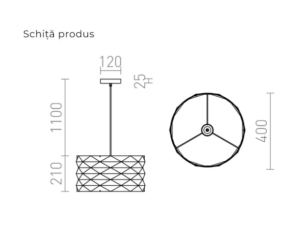 EZRA - Corp de iluminat suspendat [3]