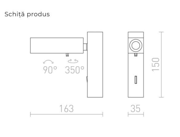 FADO I DE PERETE - spot luminos [6]