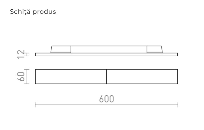 FLATLINE 60 – Corp de iluminat liniar pentru șină cu 3 circuite [4]