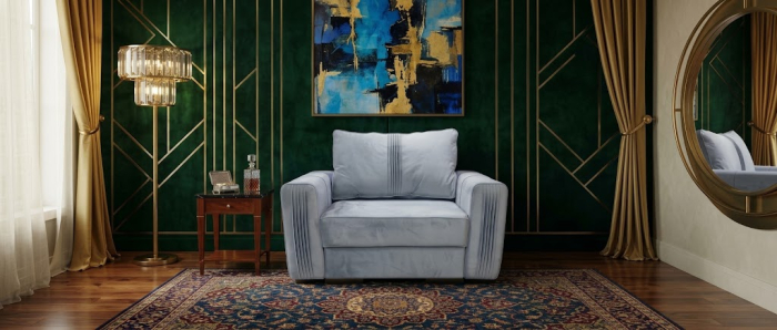 Fotoliu fix CRETA – 108x100 cm [2]
