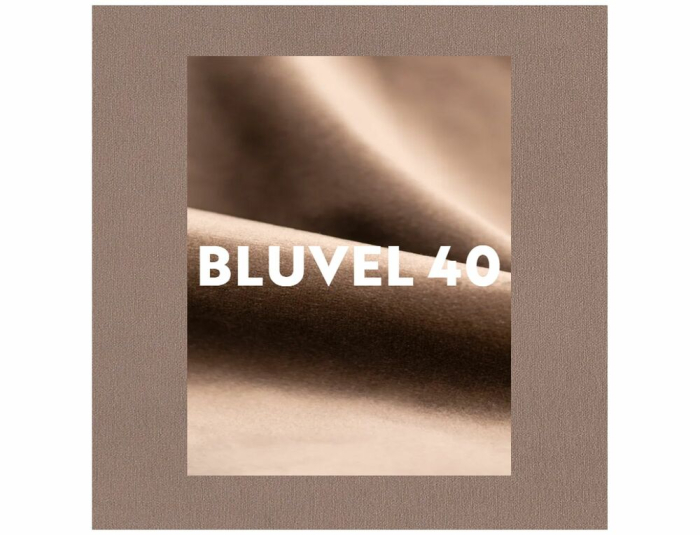 Fotoliu rabatabil OTUS, stofa catifelata bej inchis - Bluvel 40, 66x92/144x100 cm [3]