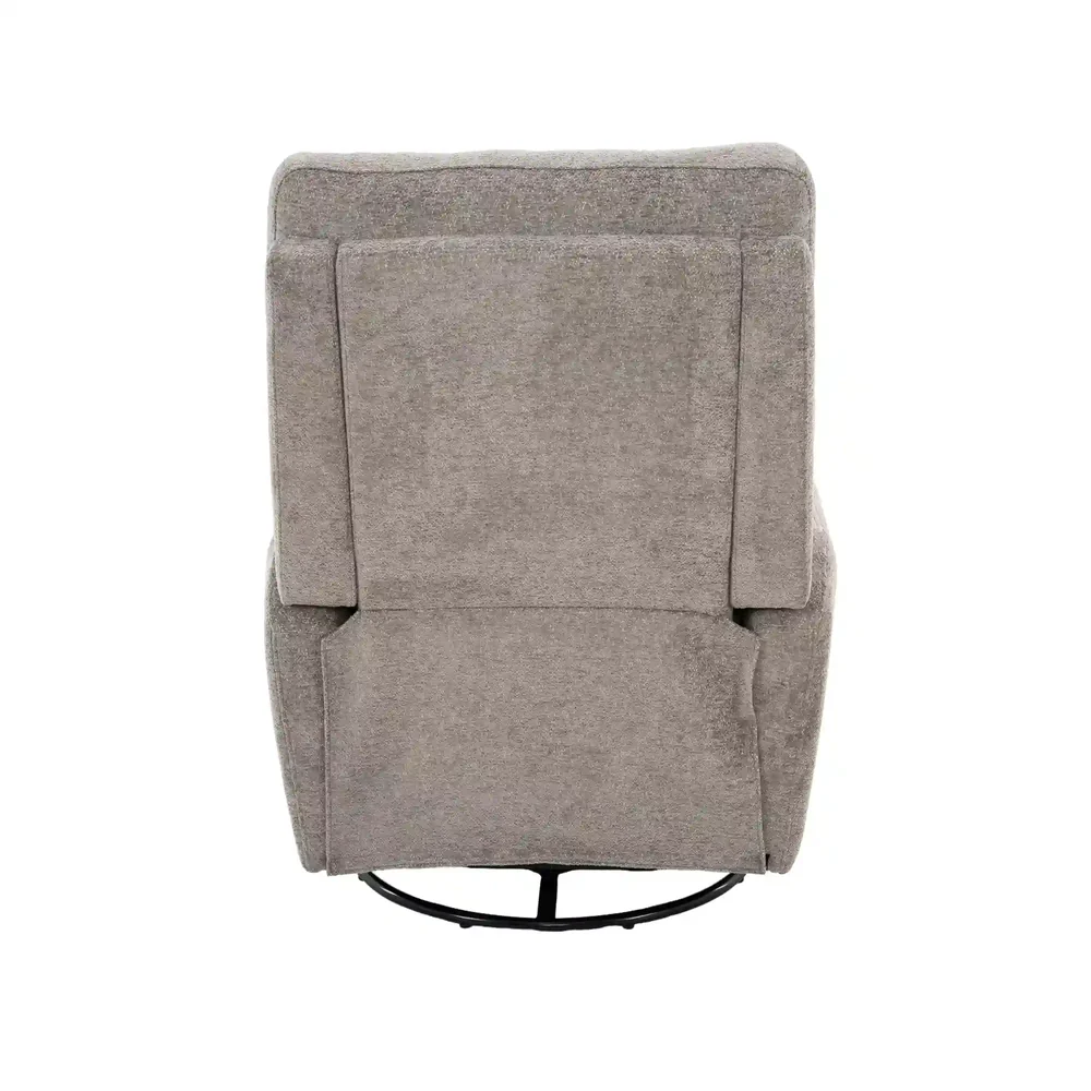 Fotoliu recliner Argos, stofă clasică gri Raven 07, 78x82–162 x H107 cm [4]