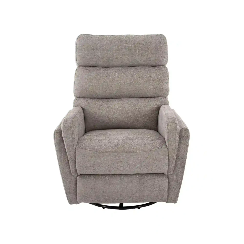 Fotoliu recliner Argos, stofă clasică gri Raven 07, 78x82–162 x H107 cm [5]
