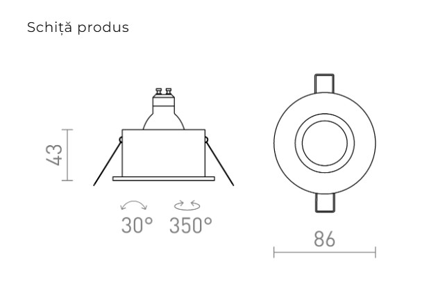 GALO - spot luminos incastrat [3]