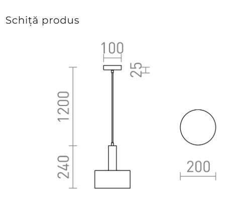 GIULIA 20 - Corp de iluminat suspendat [6]