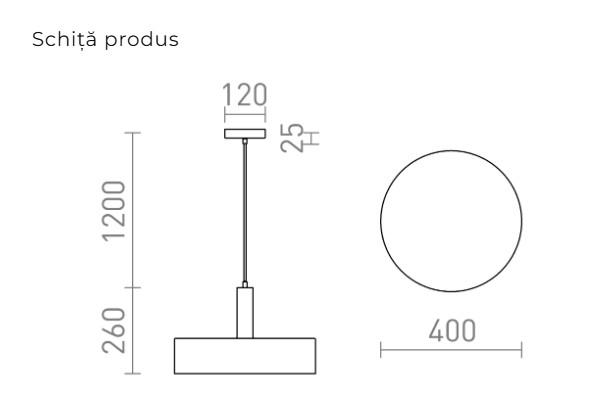 GIULIA 40 - Corp de iluminat suspendat [4]