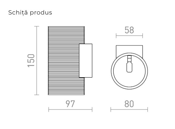 GLANS RR2 150 – lampă de perete [5]
