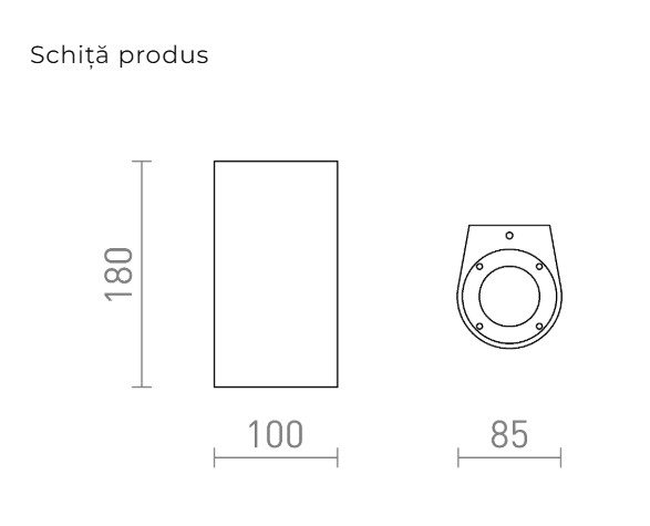 GRANITA II - lumină de exterior [2]