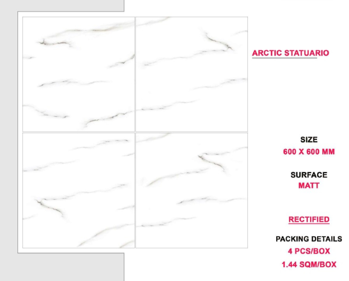 GRESIE ARCTIC STATUARIO [2]