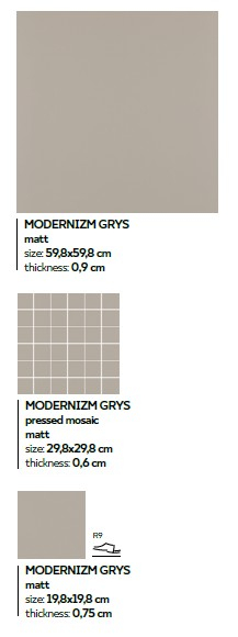 GRESIE MODERNIZM BIANCO GRYS [4]