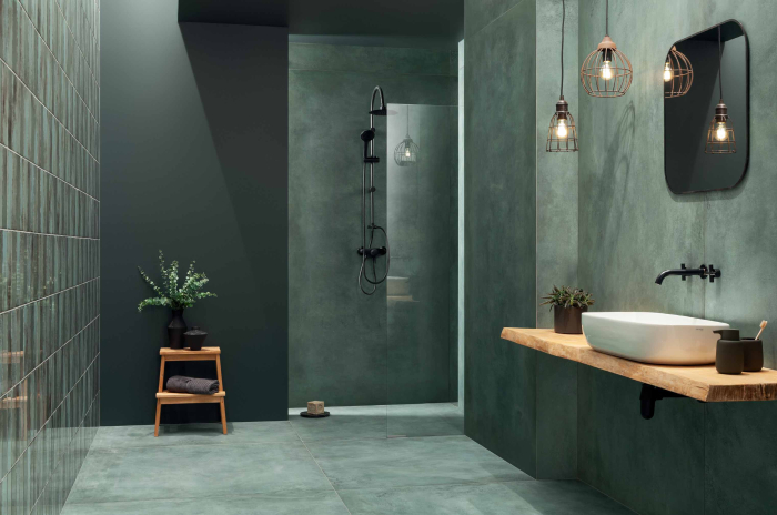 GRESIE PATINA PLATE GREEN MAT [3]