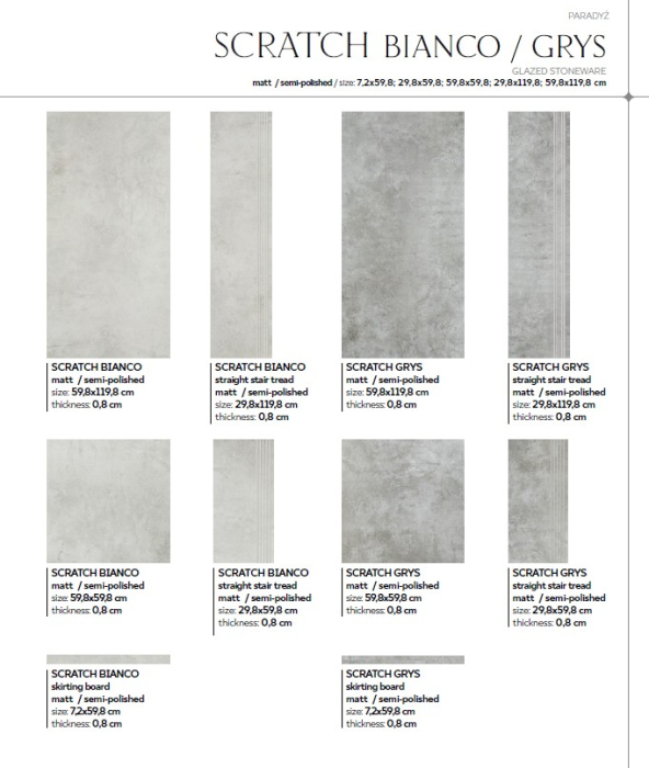 GRESIE SCRATCH BIANCO [5]