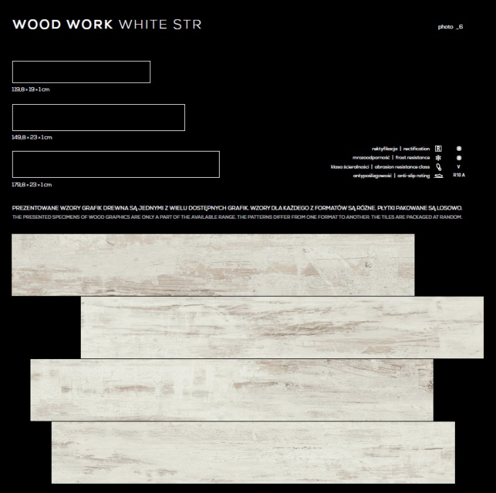 GRESIE WOOD WORK WHITE STR [4]
