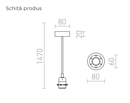 HEX CHROM - Set suspendat [3]