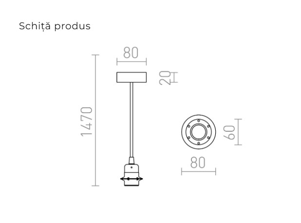 HEX NEGRU - Set suspendat [2]
