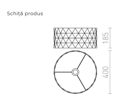 JAKARANDA – Abajur textil pentru lampă [4]