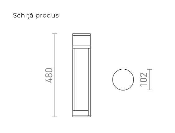 JEAN – Lampă bolard de exterior [2]