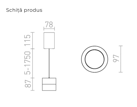 JUNIPER - Corp de iluminat suspendat [5]