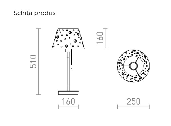 KEITH/DELISA - lampa de masă [3]