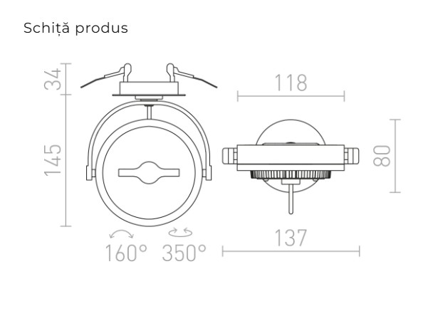 KELLY LED POLO - Corp de iluminat semi încastrat [3]