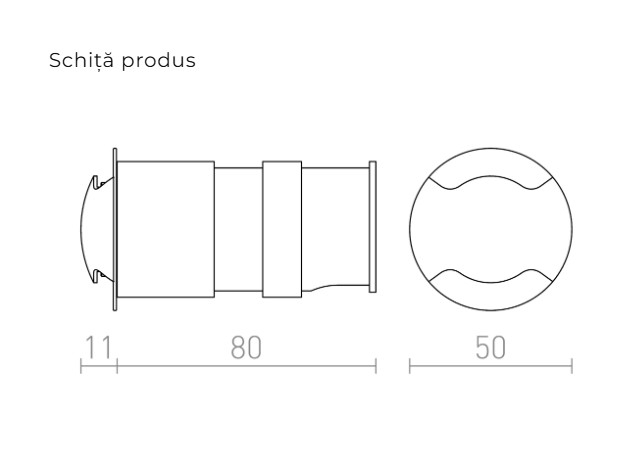 KICK II - Lumina de orientare incasabilă cu LED integrat [4]