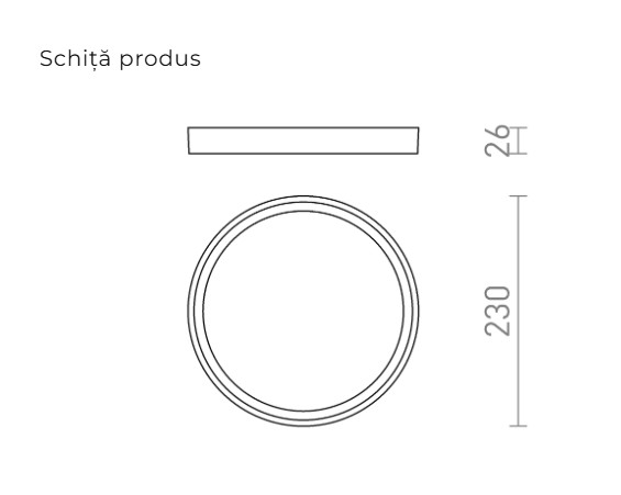 LANA 23 - Corp de iluminat montat pe tavan [3]
