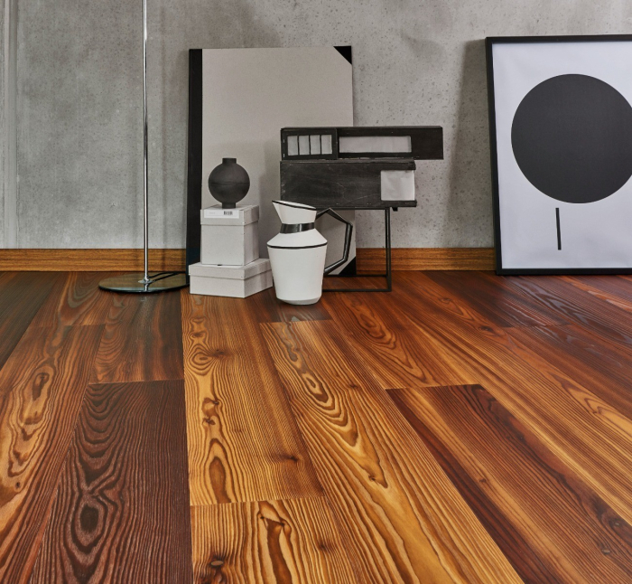 LARCH SMOCKED SOFT TEXTURE M4V RUSTIC NATURAL OIL PLUS [4]