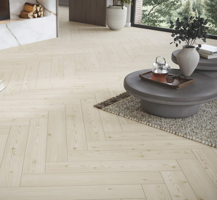 LARCH YUKON WHITE HERRINGBONE [5]