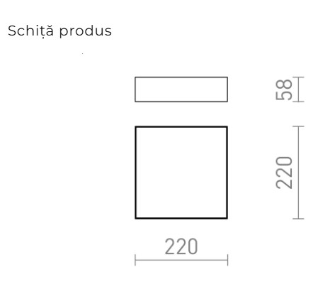 LARISA SQ 22 - CORP DE ILUMINAT DE TAVAN [3]