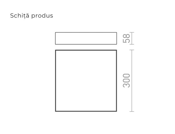 LARISA SQ 30 - CORP DE ILUMINAT DE TAVAN [2]