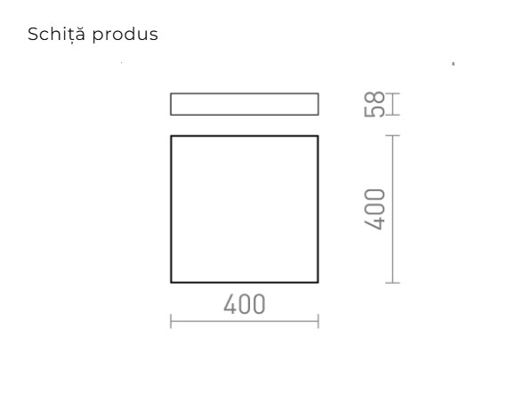 LARISA SQ 40 - CORP DE ILUMINAT DE TAVAN [4]