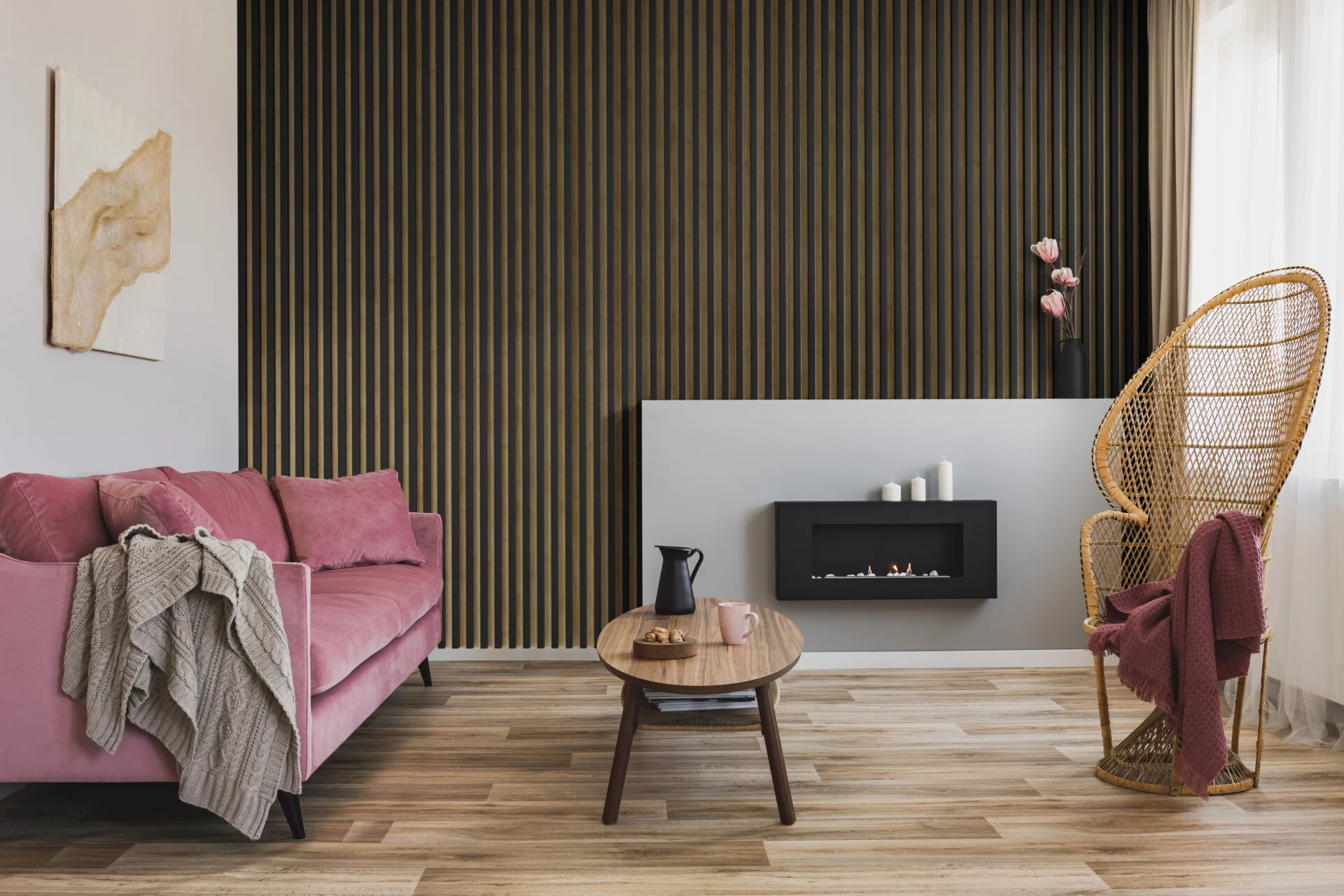 LINEA SLIM BLACK / OAK [3]
