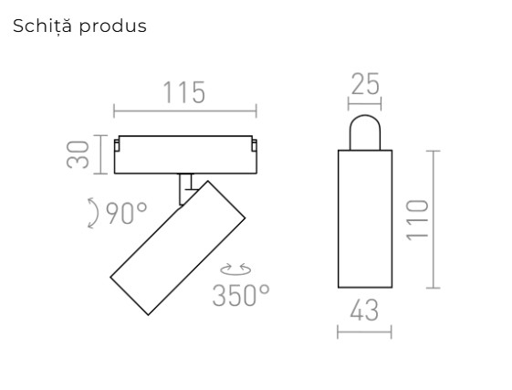 LOKI 11 – Spot LED pentru sisteme VEGA & WAVE 24V [4]
