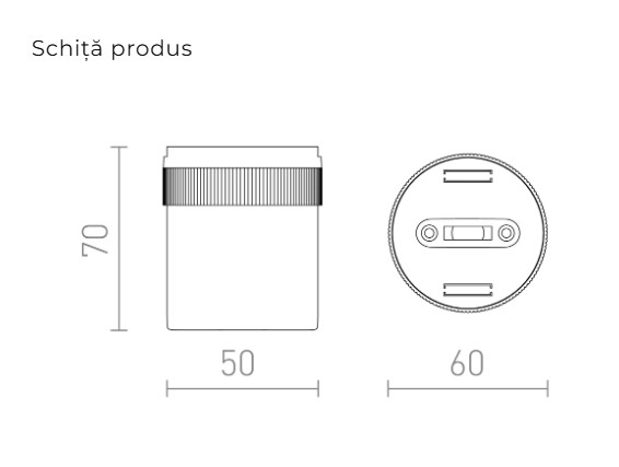 MANER WAVE – Suport montat pe suprafață pentru sistem WAVE 24V [5]