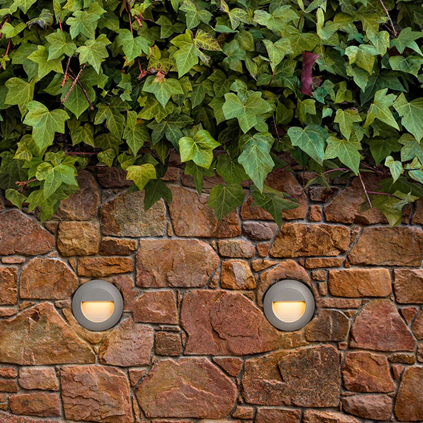 MARCO 70 - Corp de iluminat rotund încastrat de perete [5]