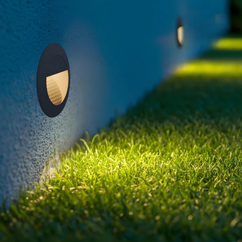 MARCO 70 - Corp de iluminat rotund încastrat de perete [4]