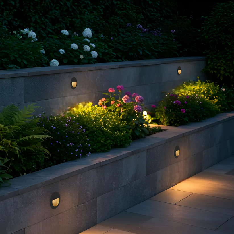 MARCO 70 - Corp de iluminat rotund încastrat de perete [3]