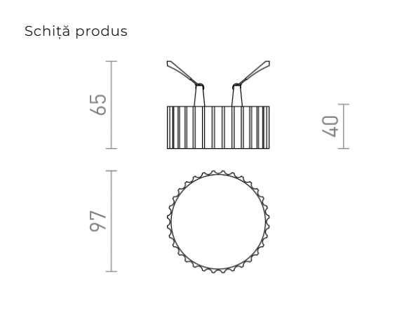MARENGA RT1 40 -  lampă cu LED incastrat [4]