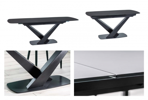 Masa Cassino I - Extensibila - L 160-220 x I 90 x H 76 cm [2]