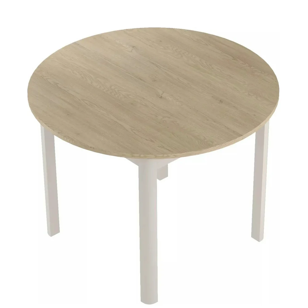 Masa DANTE,  102/144x102x75 cm, stejar/casmir, PAL laminat [2]