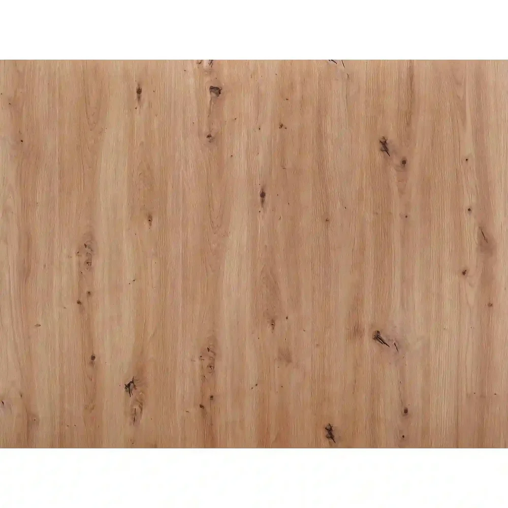 Masa DANTE II, 90/130x90x75 cm, stejar artisan/negru, PAL laminat [4]